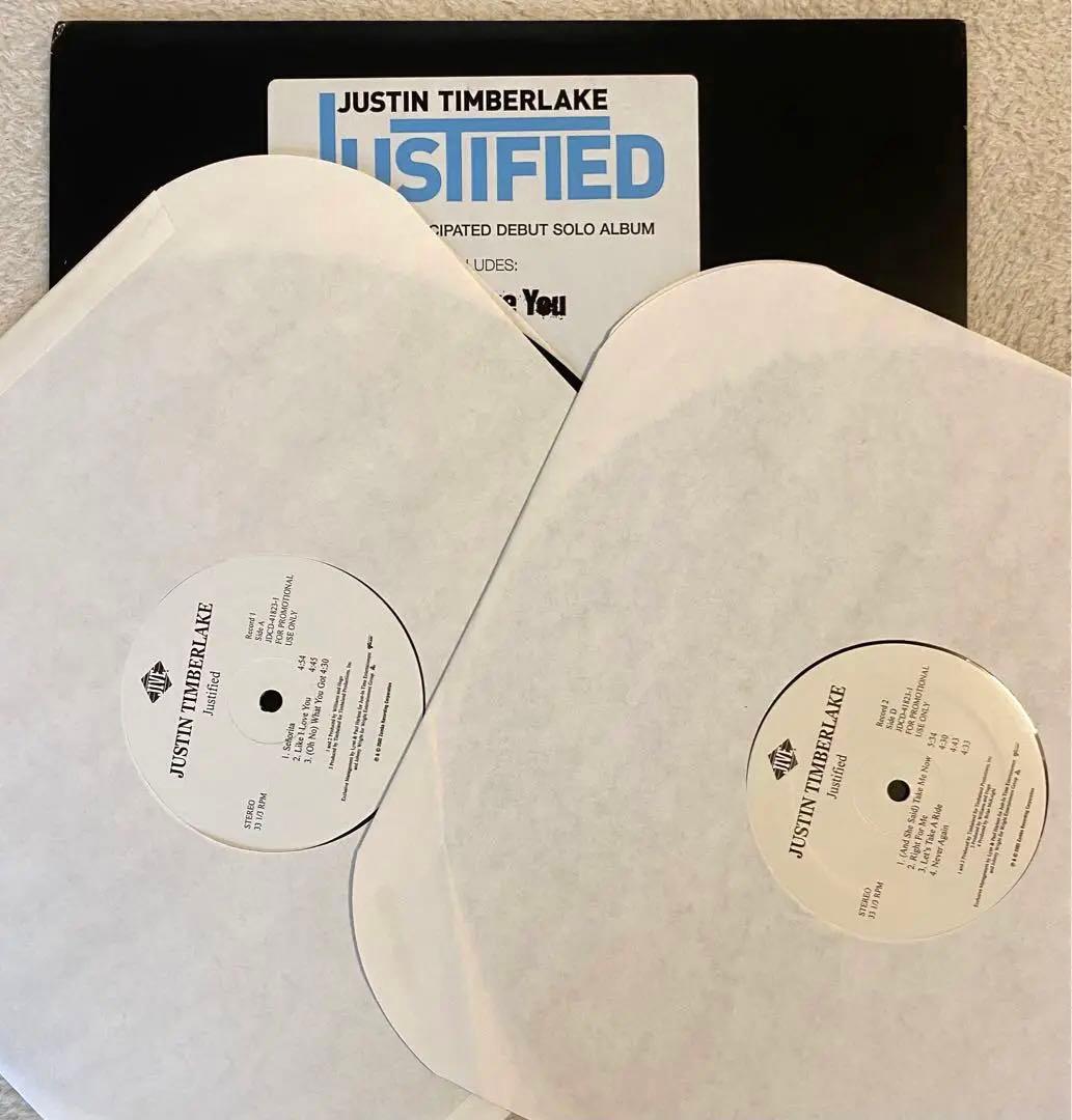 洋楽 JUSTIN TIMBERLAKE / JUSTIFIED US PROMO