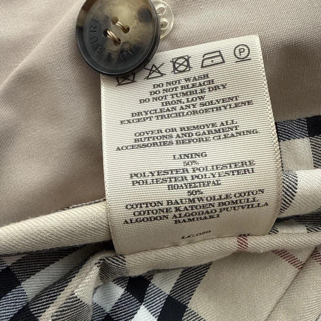 BURBERRY トレンチコート ベージュ　サイズ10 ENGLAND製