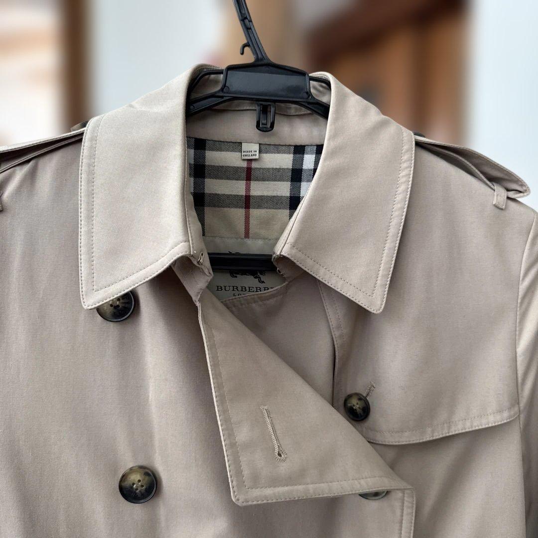 BURBERRY トレンチコート ベージュ　サイズ10 ENGLAND製