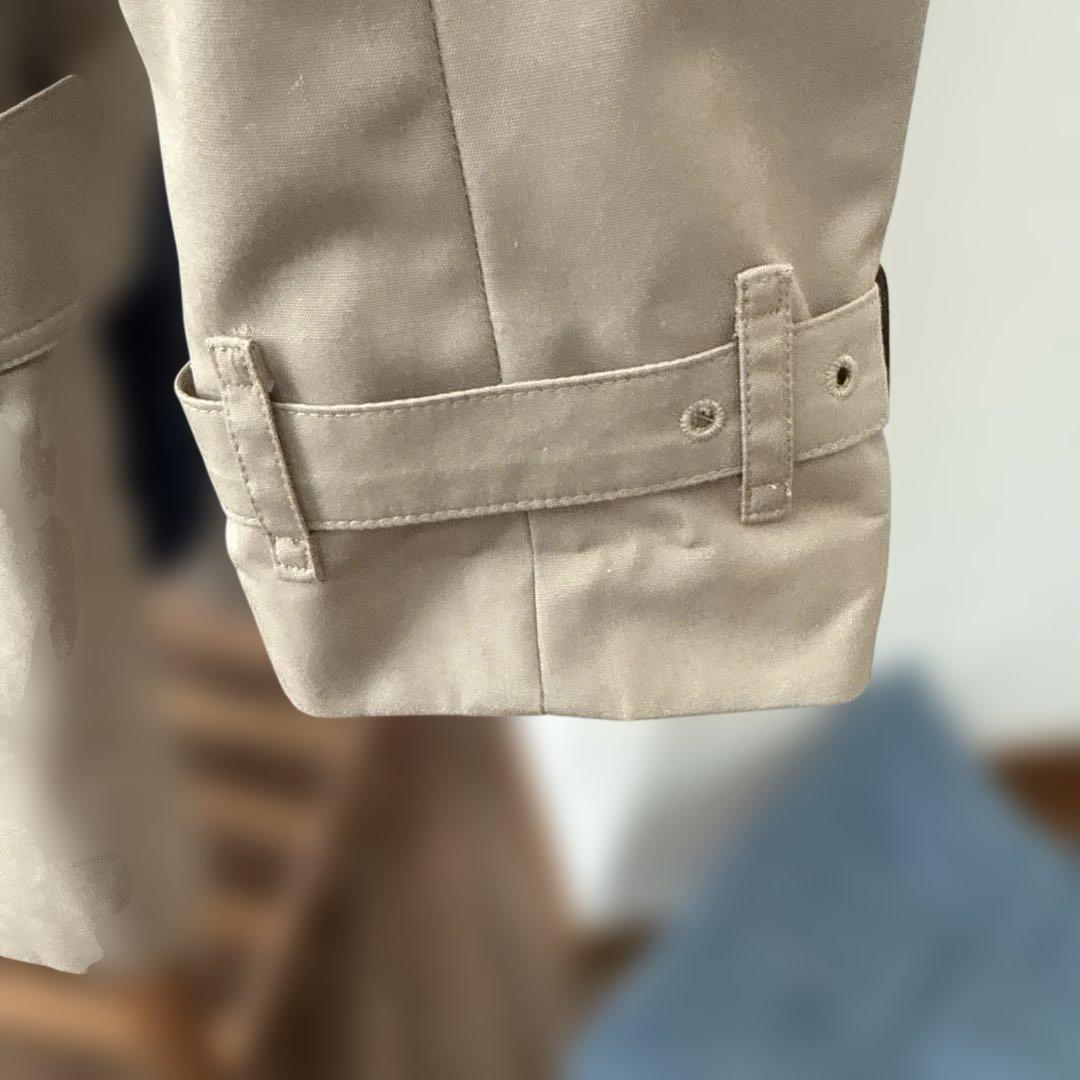 BURBERRY トレンチコート ベージュ　サイズ10 ENGLAND製