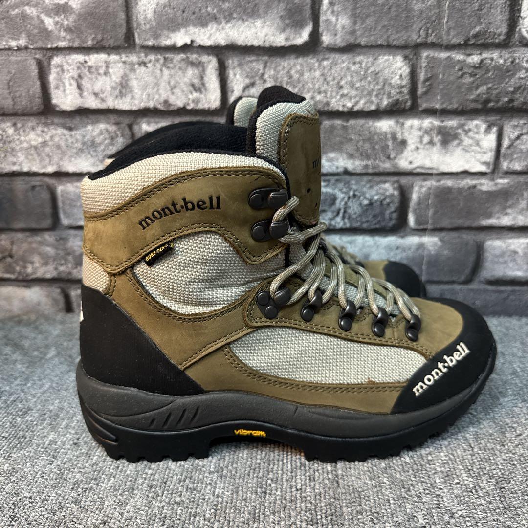 モンベル トレッキングシューズ ゴアテックス 登山靴 23.5