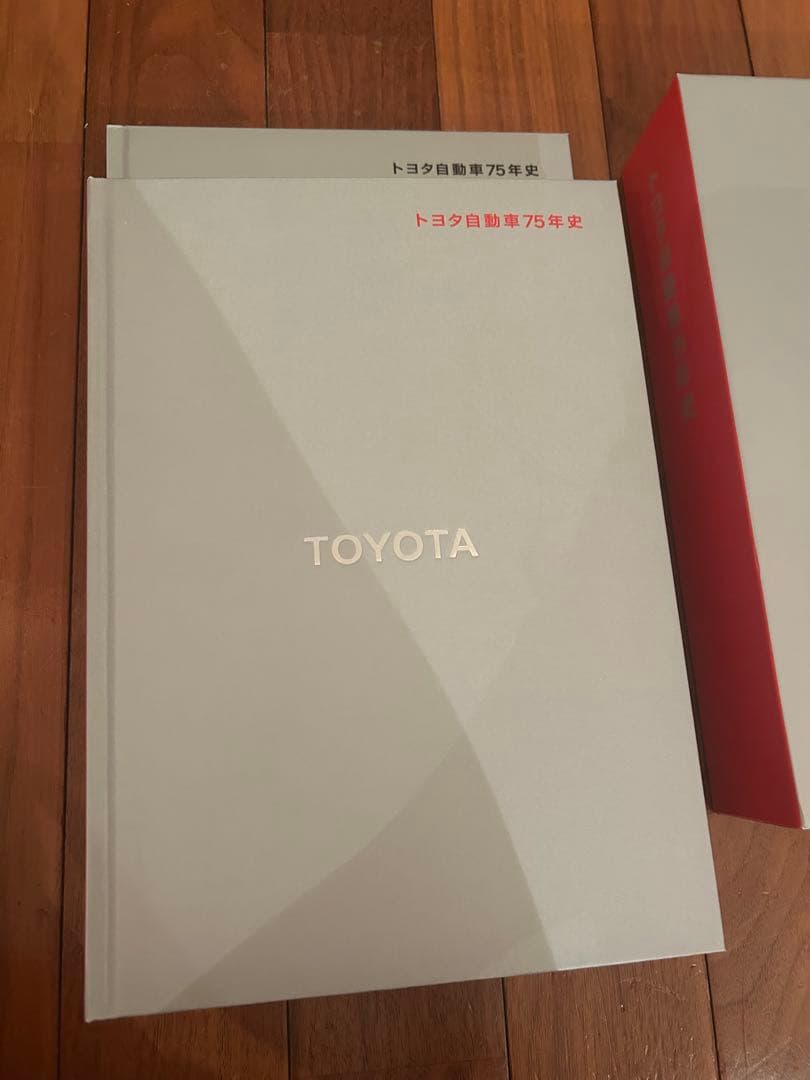 TOYOTA トヨタ自動車　75年史　1937-2012　ケース 箱有り