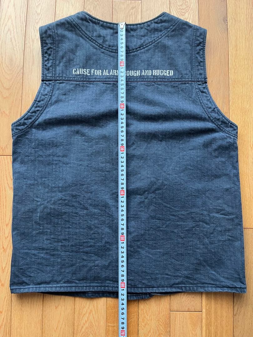 rough&ruggedベスト　ハーレー　チョッパー　バイカー　古着　ビンテージ