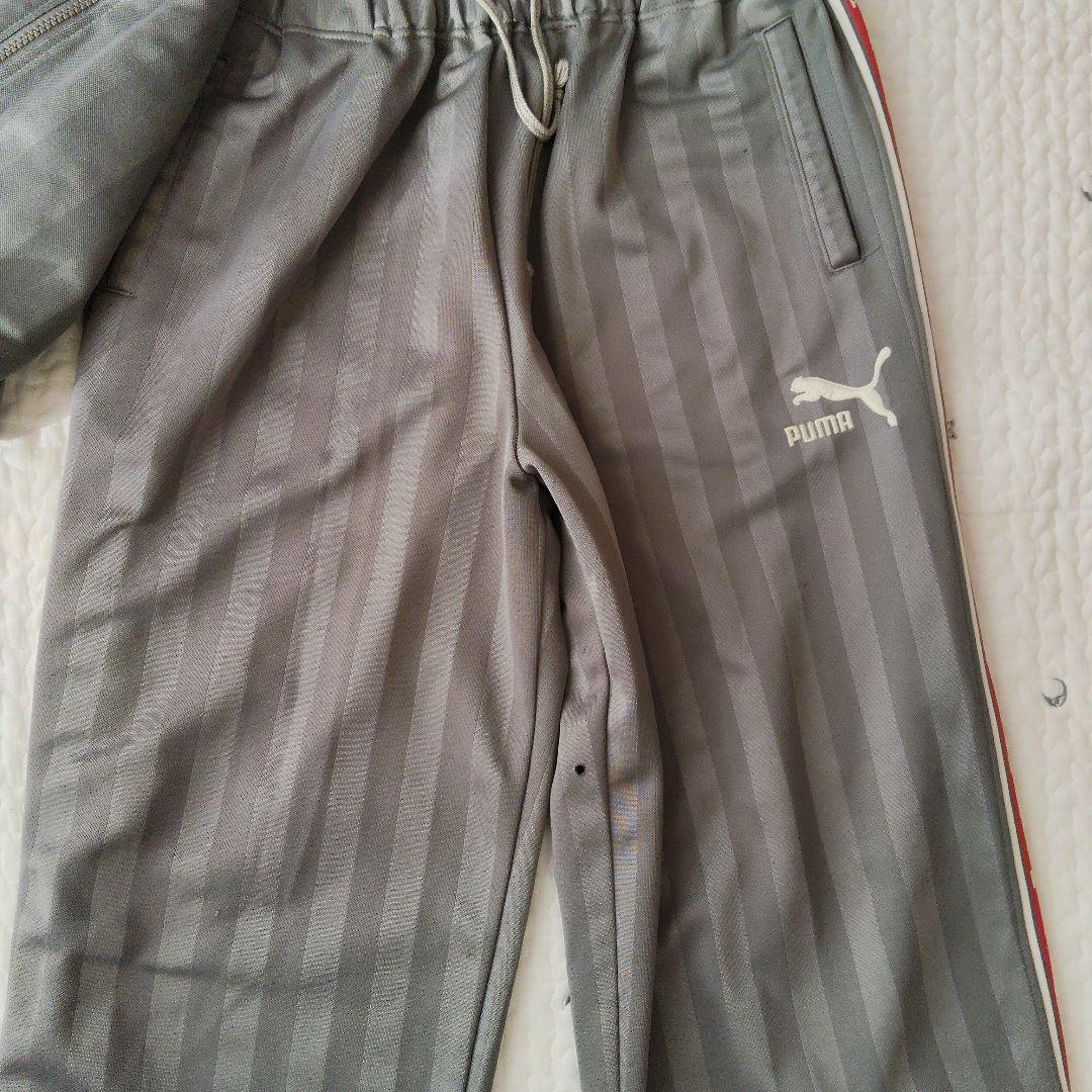 PUMA ジャージ上下セット 赤/グレー