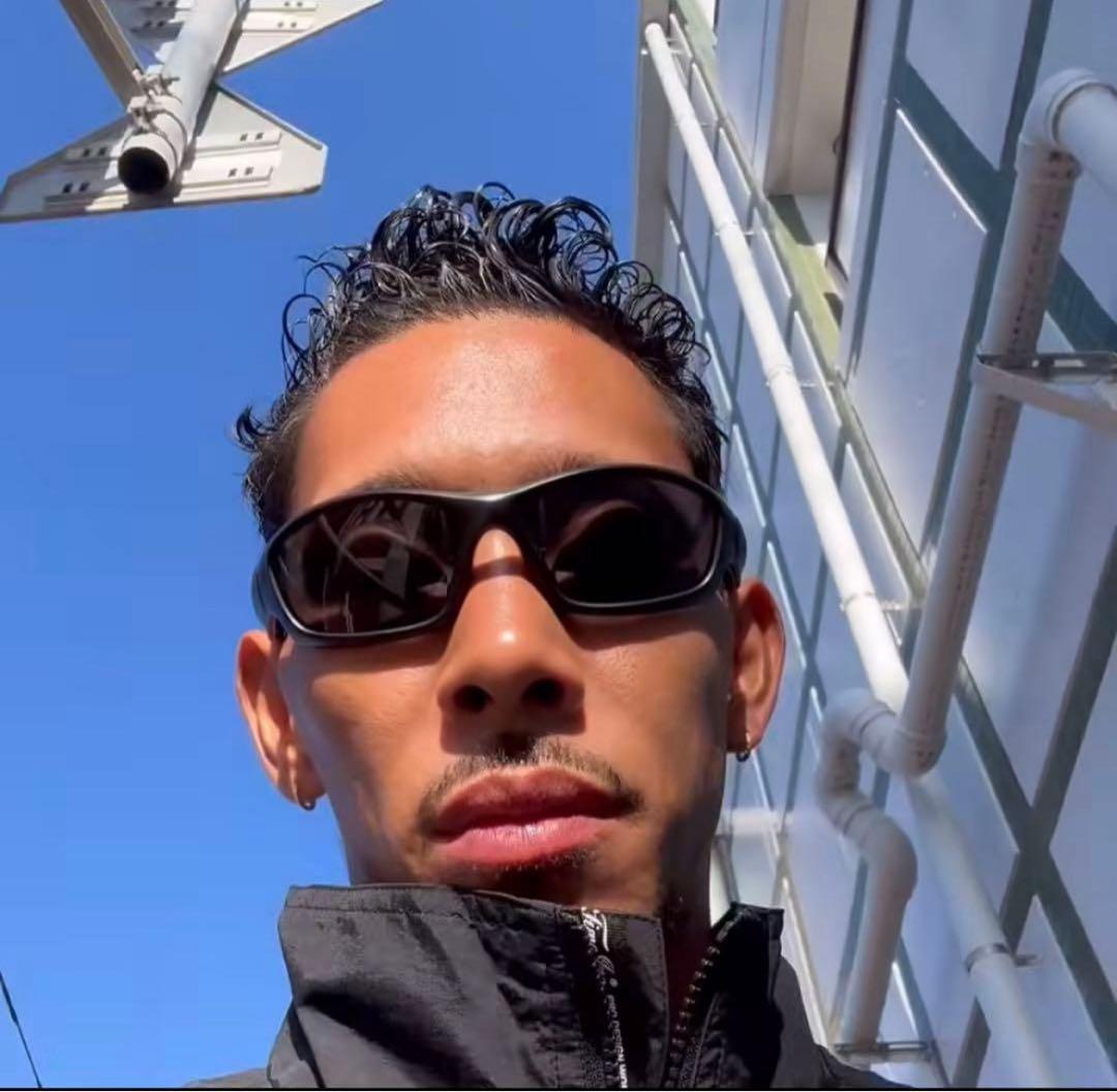 Oakley straight jacket サングラス io着用 オ