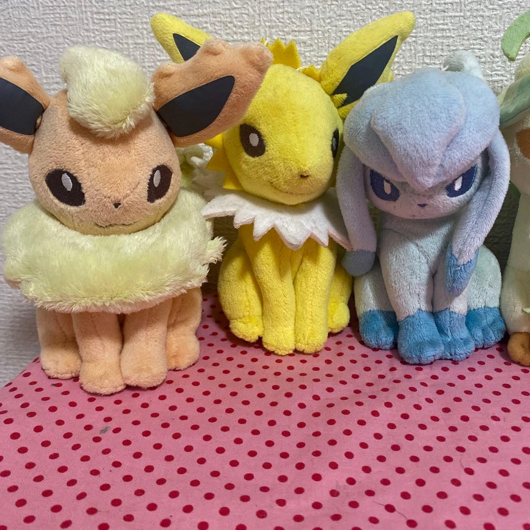 プライズ品　ポケモン イーブイ進化系 ぬいぐるみ 11体セット
