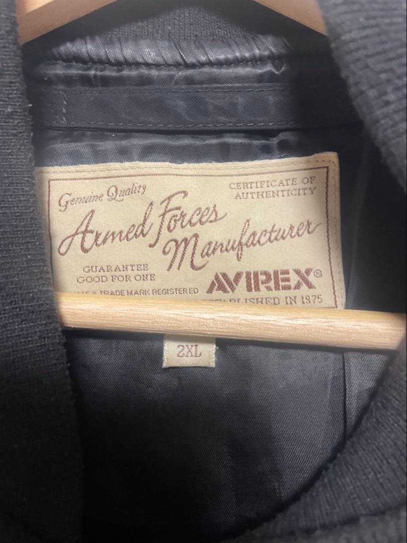 R*N様 AVIREX U.S. NAVY MA-1ジャケット 2XL