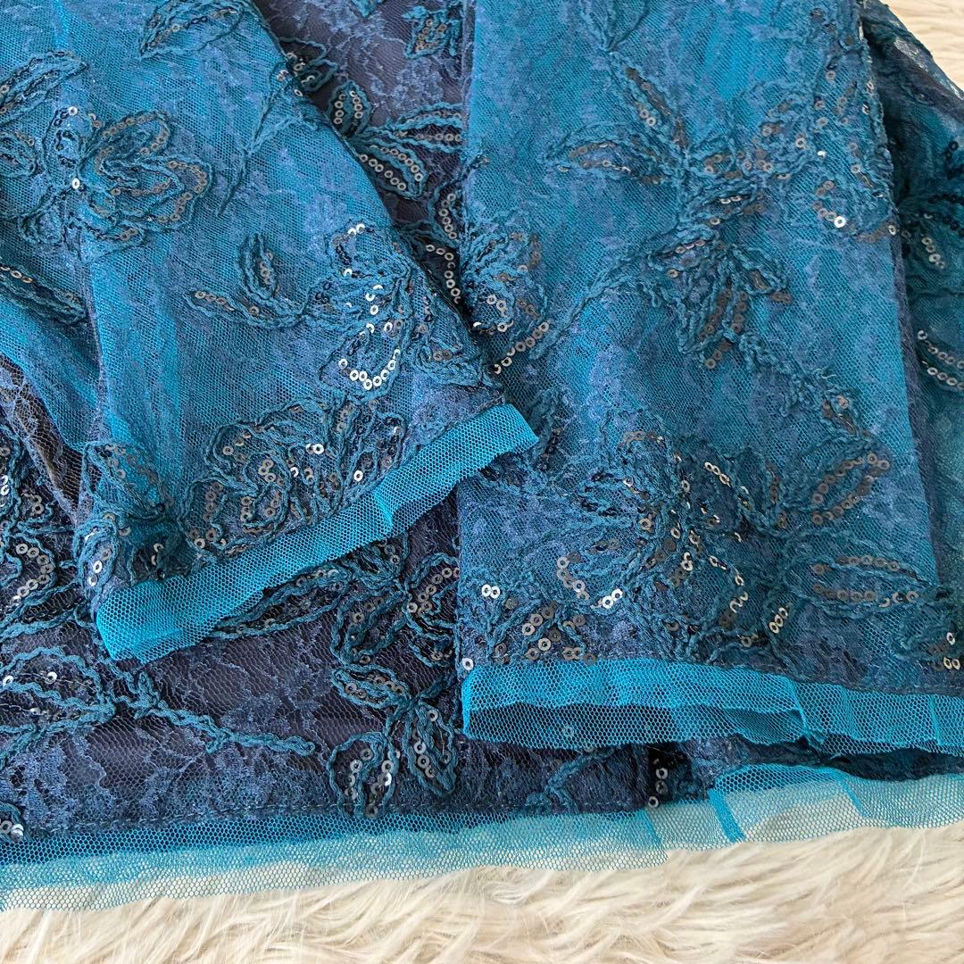 美品✨HARE flower レースジャケット　ブルー　完売品