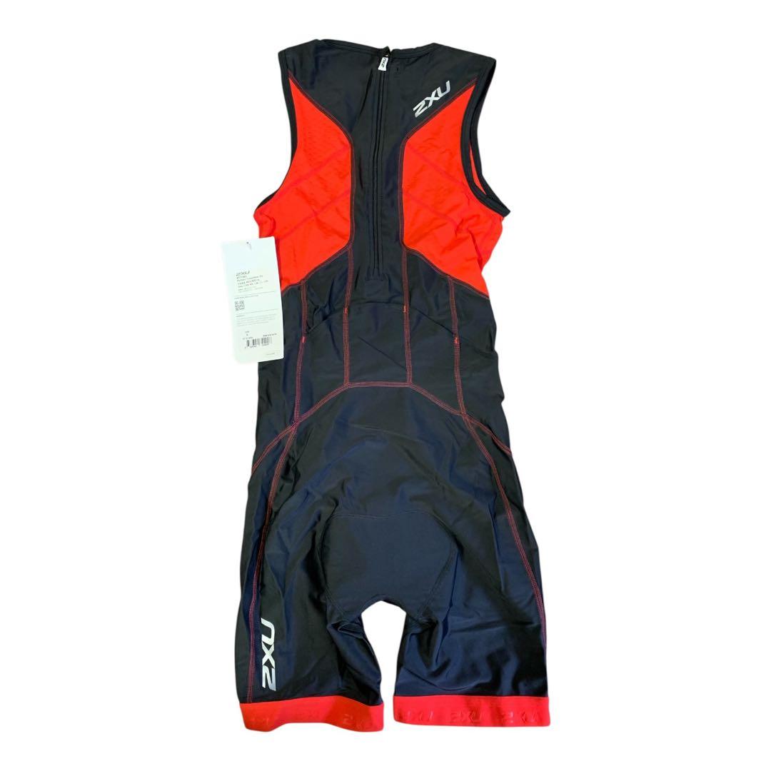 2XU ツータイムズユー　トライスーツ　ブラック/スカーレット　Sサイズ　タグ付