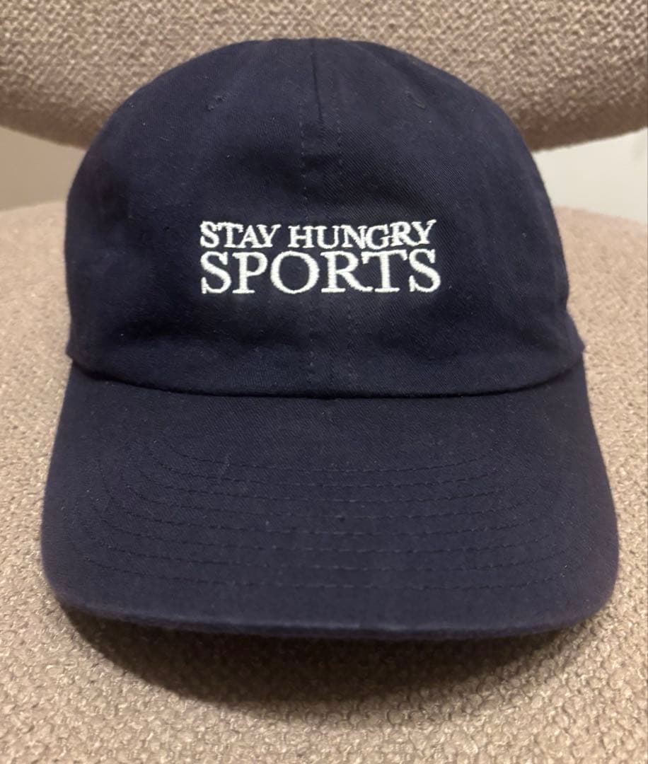 【最大値下げ】STAY HUNGRY コットンツイル 6Pロゴキャップ