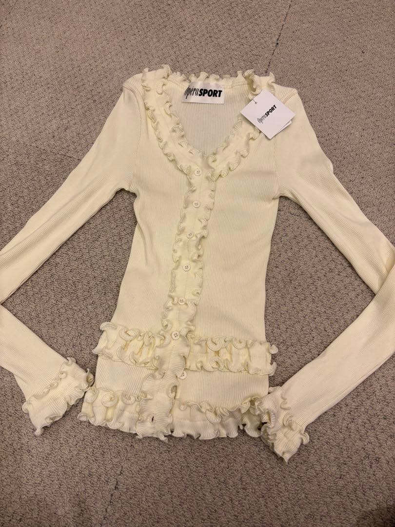 OperaSPORT/CAROLINE SEAMLESS TOP カーディガン