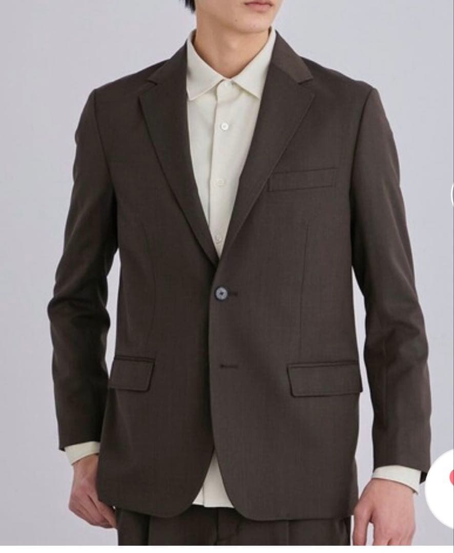 UNITED TOKYO VINTAGE TWILL 2Bジャケット ブラウン