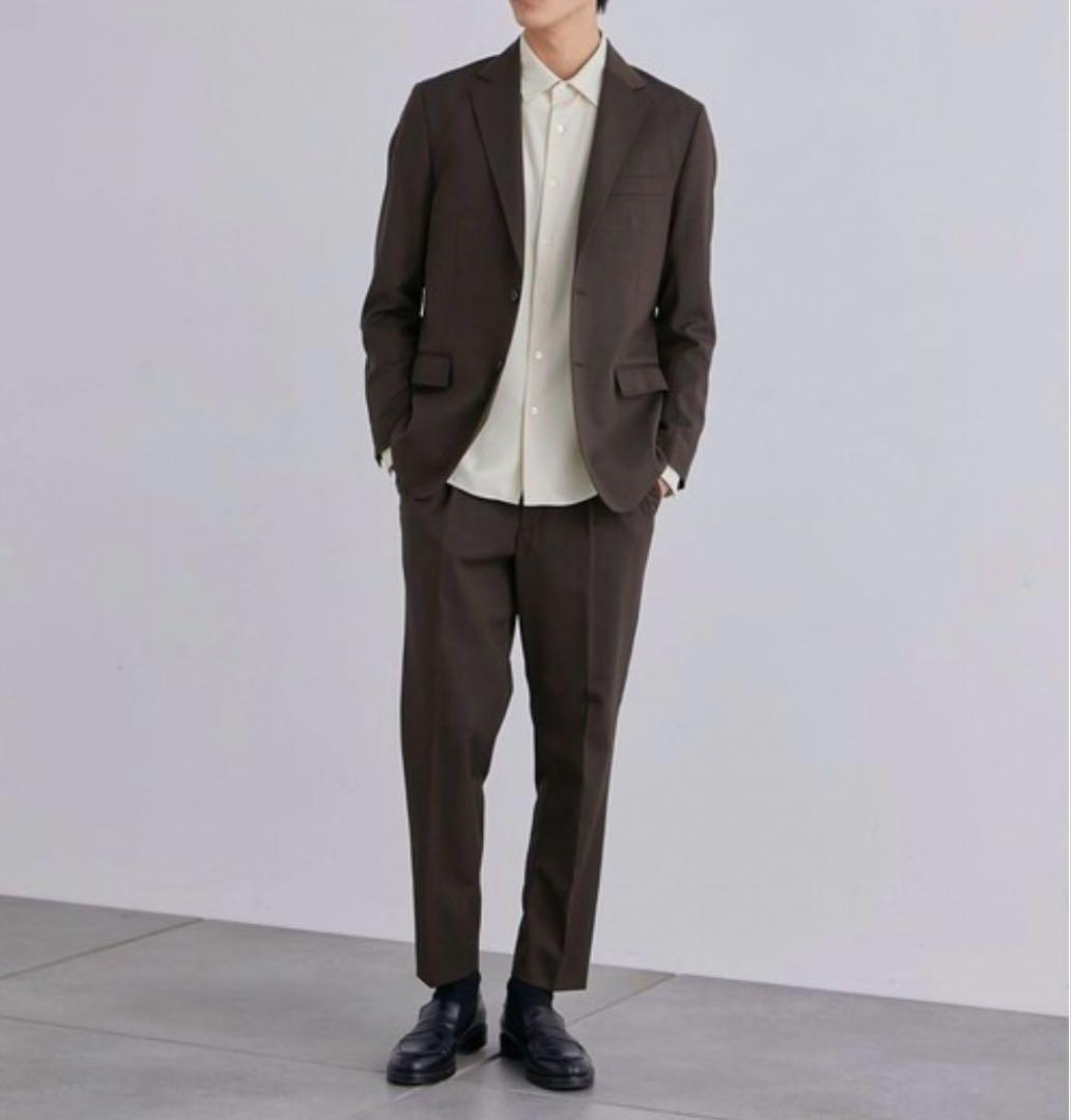 UNITED TOKYO VINTAGE TWILL 2Bジャケット ブラウン