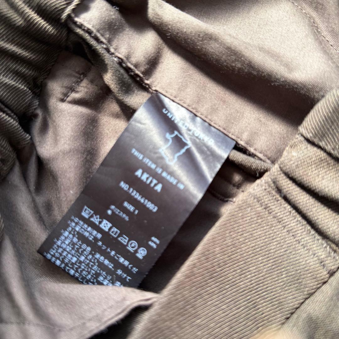 UNITED TOKYO VINTAGE TWILL 2Bジャケット ブラウン