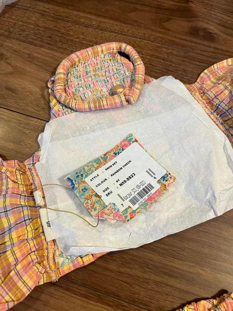 Bonjour diary swim set 6Y 新品未使用