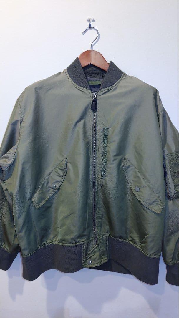 【未使用】MIL Flight Jacket Iridescent Twill