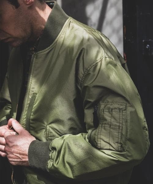 【未使用】MIL Flight Jacket Iridescent Twill