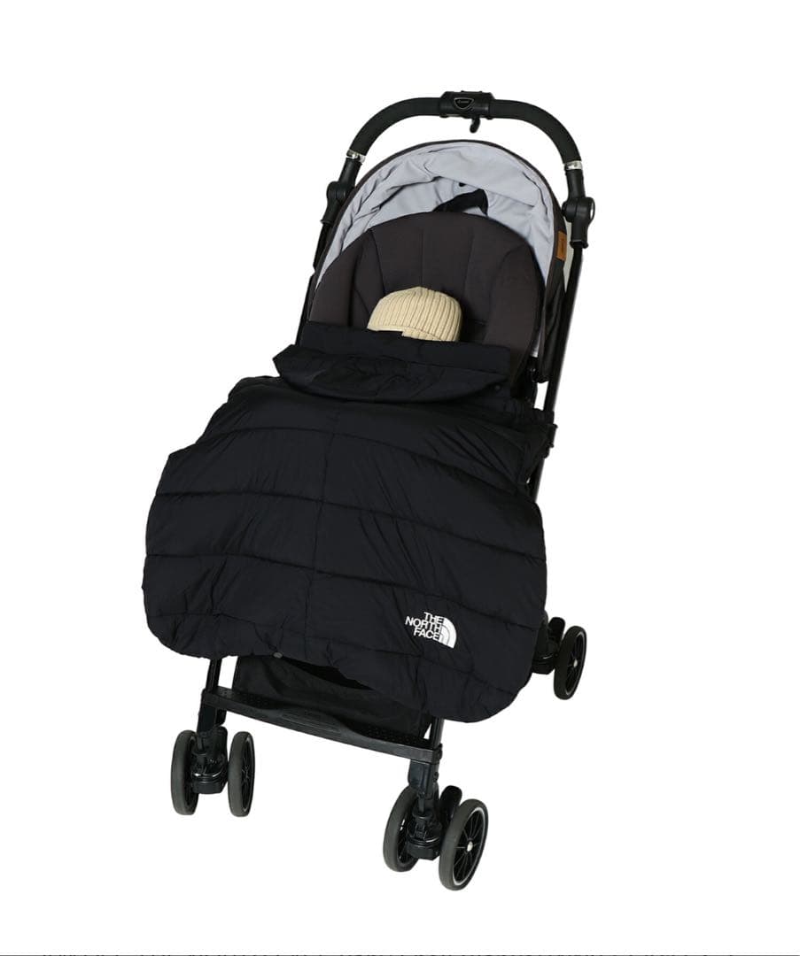 【美品】THE NORTH FACE ベビー　抱っこ紐ケープ　ブラック