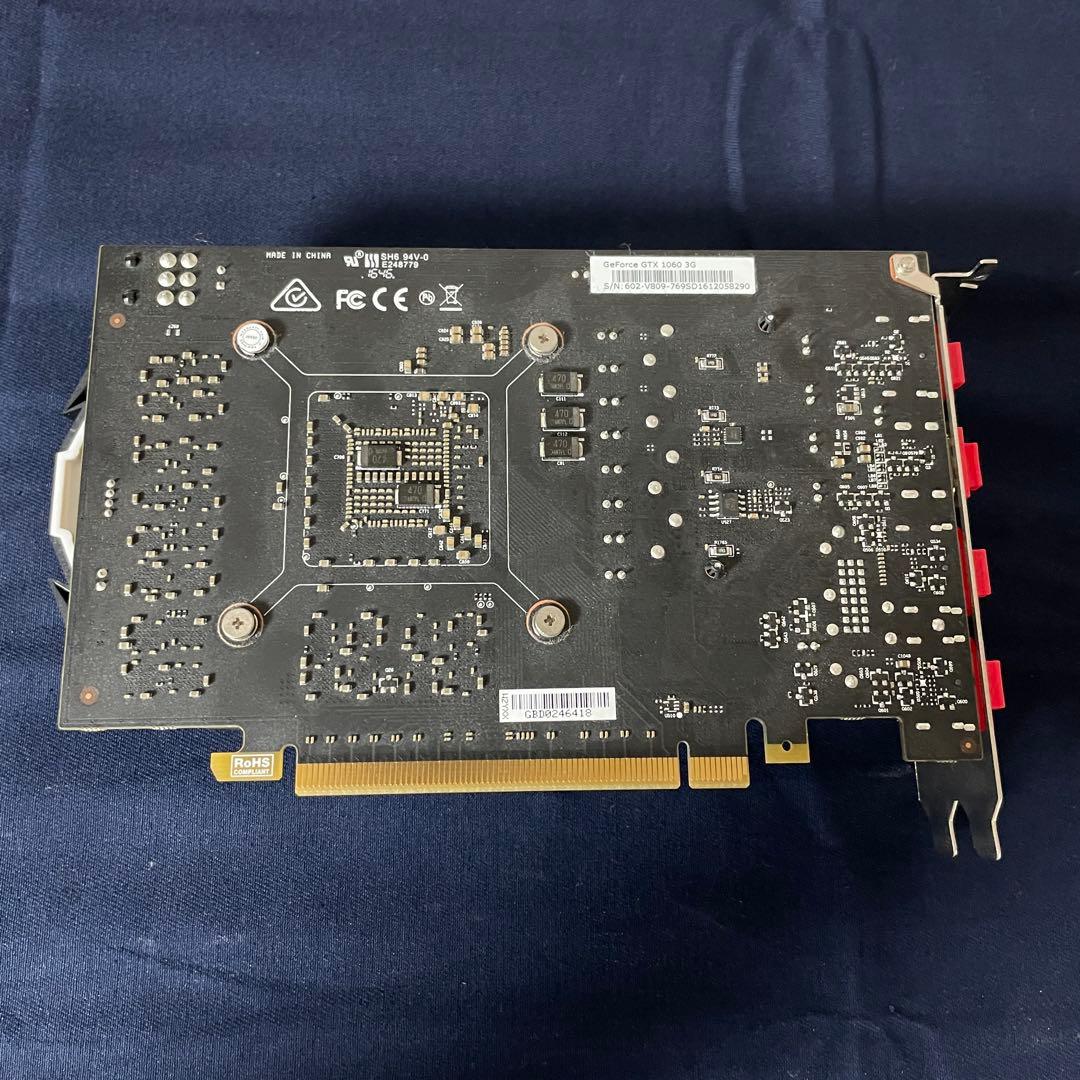 グラフィックボード・グラボ・ビデオカード msi GeForce GTX1060 3GB