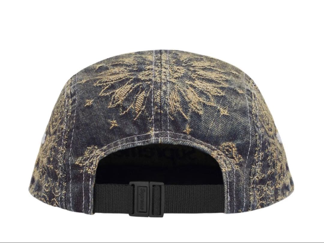 帽子 Supreme Bandana Jacquard Denim Camp Cap