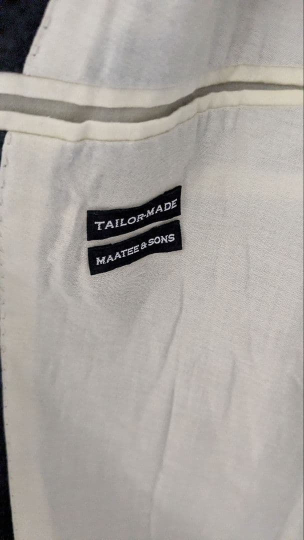 MAATEE & SONS ダークグレー テーラードジャケット