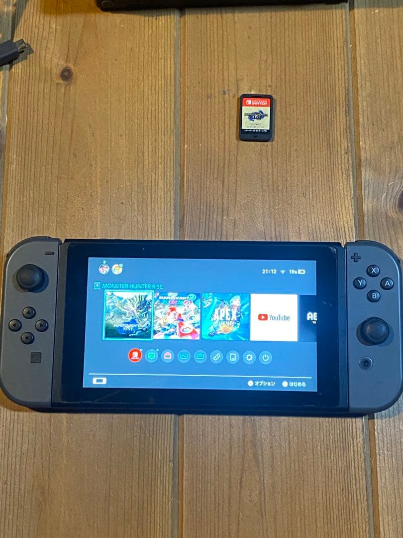 Switch マリオカート8 モンハンライズ　マイクラ付