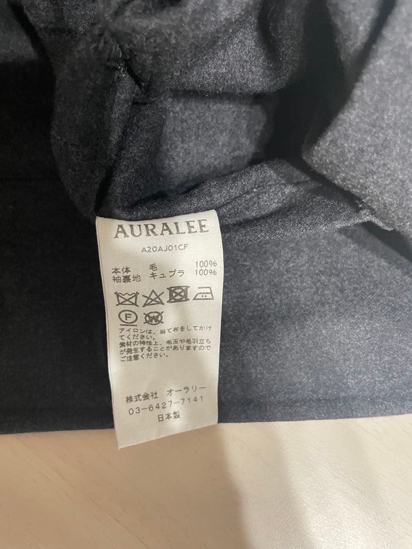 AURALEE フランネル　ジャケット