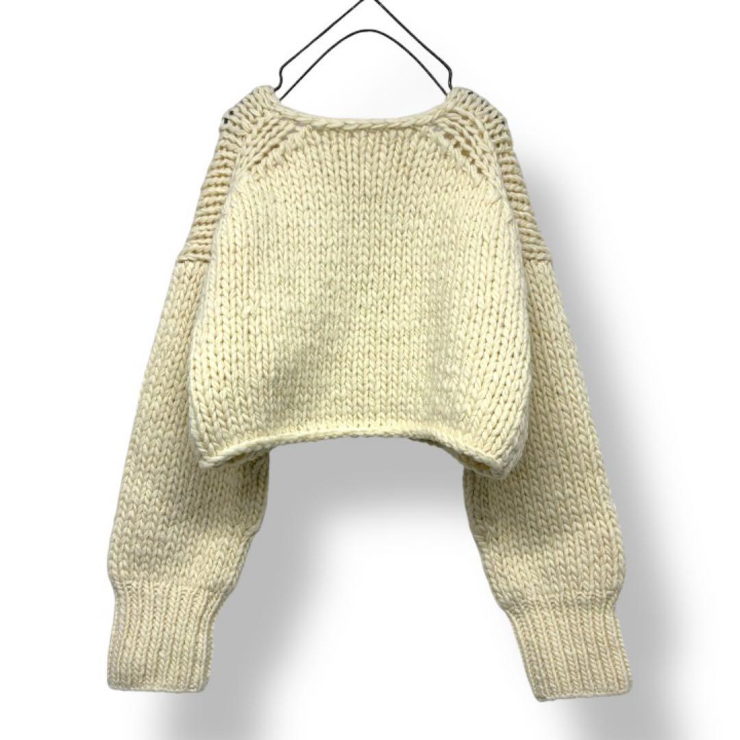定価¥31,900 Plage roving hand ニットカーディガン