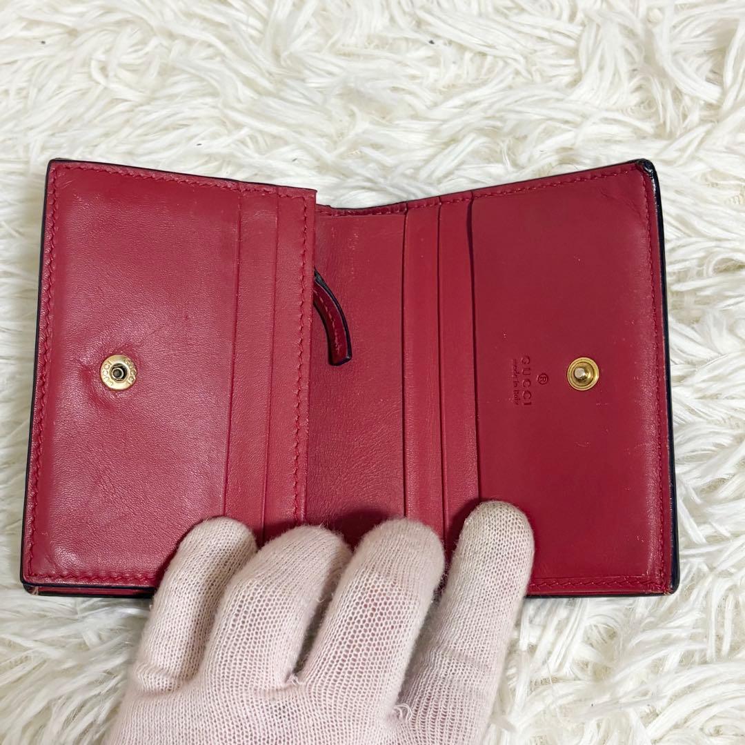 グッチ 財布 チェリー さくらんぼ　GGスプリーム インターロッキング　PVC