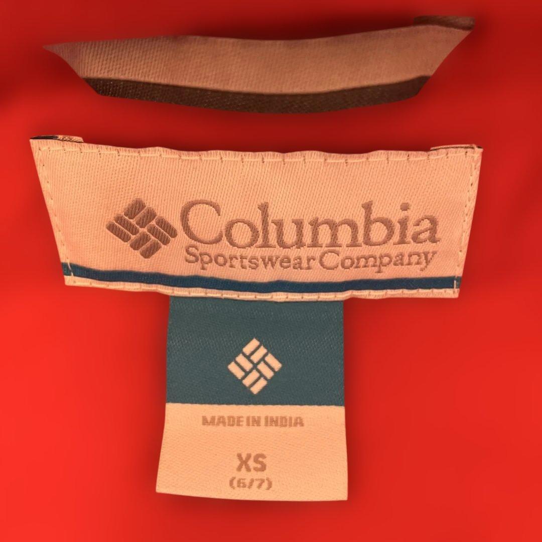 Columbia キッズ　スキーウェア 赤　120