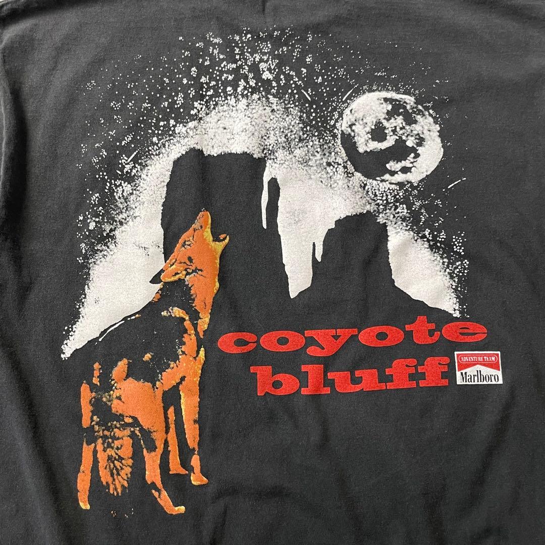 トップス Marlboro Coyote Bluff Fade Tee Black L