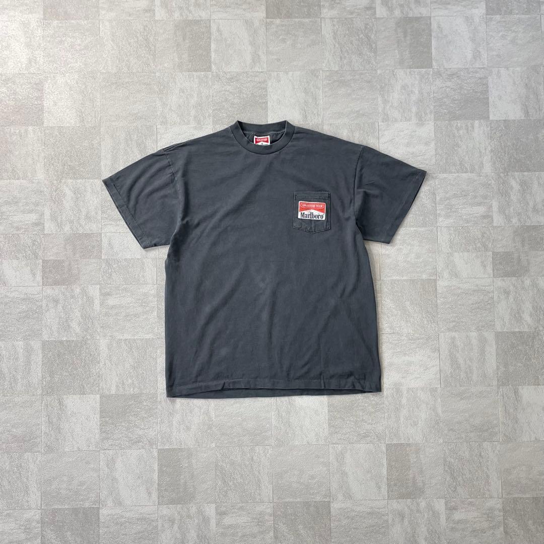 トップス Marlboro Coyote Bluff Fade Tee Black L