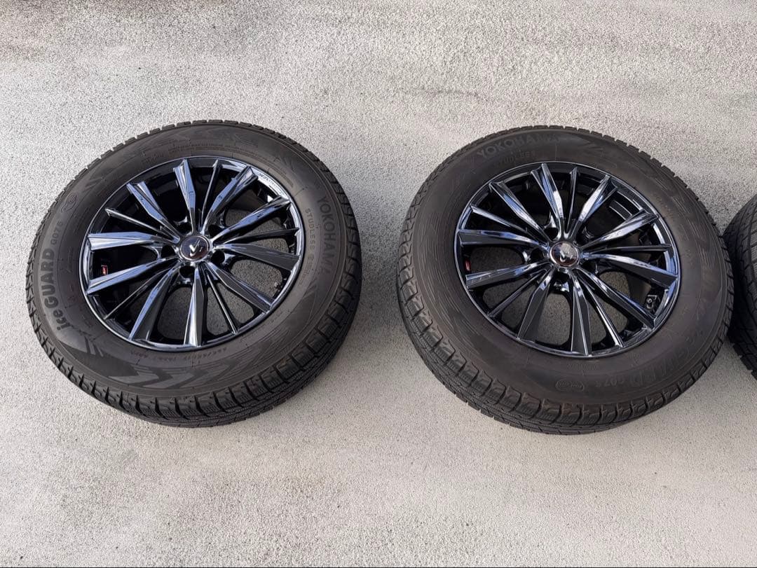 225/65R17 スタッドレス 4本セット ヨコハマタイヤ レオニスvx