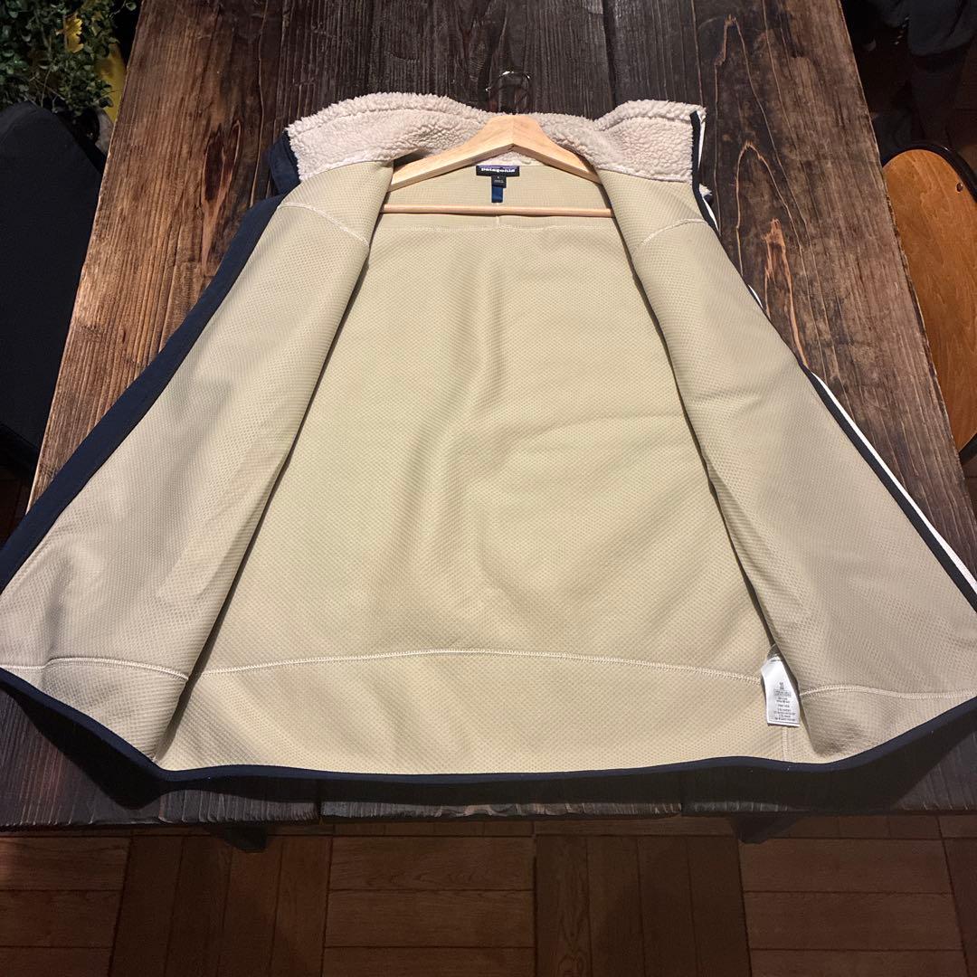 は*や様 【値下げ】patagonia レトロXベスト ホワイト・ネイビー
