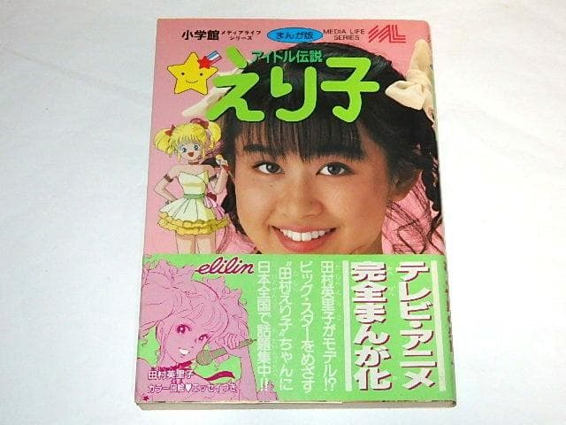 ★本　アイドル伝説えり子　田村英里子/北島洋子/山内則康/芦田豊雄先生