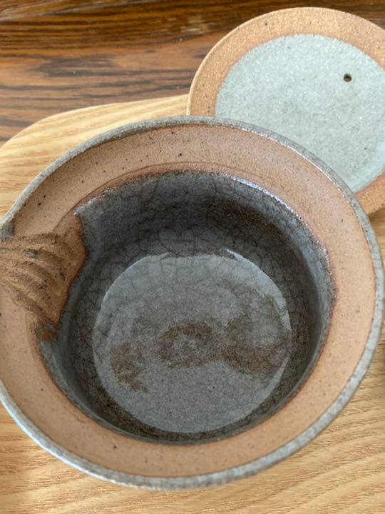[新品未使用] お煎茶器セット（唐津焼♪♪）☆煎茶道具　お値下げ！