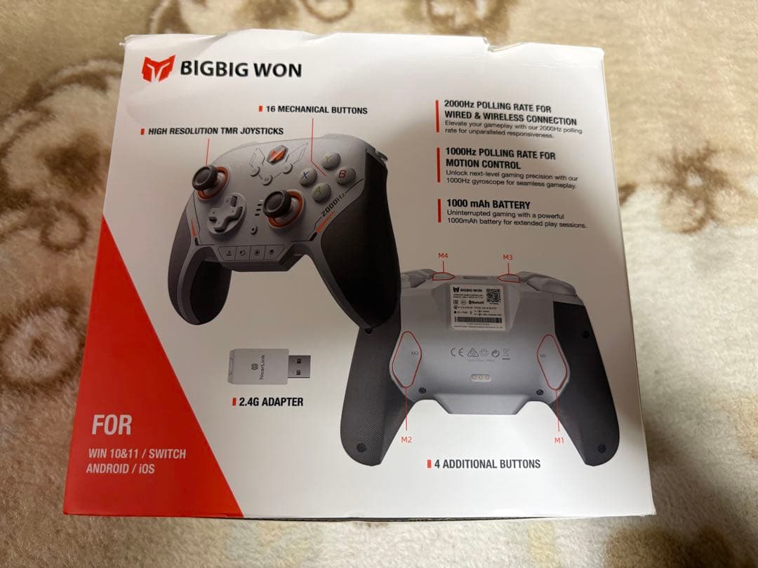 BIGBIGWON BLITZ2 TMR ゲーミングコントローラー