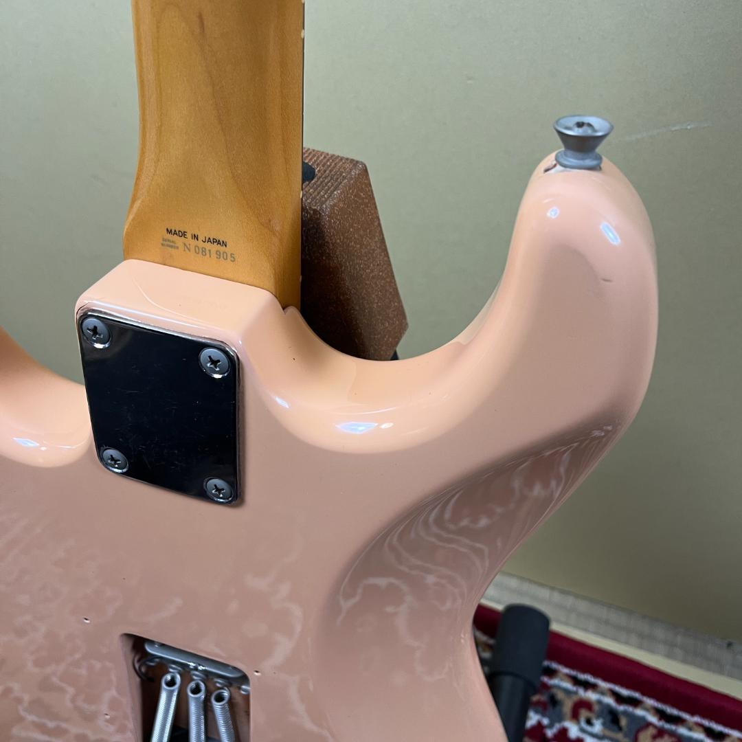 Fender Japan ST62M Shell Pink 1993-1994年