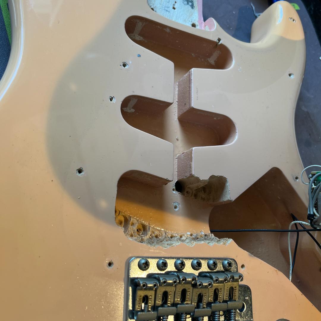 Fender Japan ST62M Shell Pink 1993-1994年