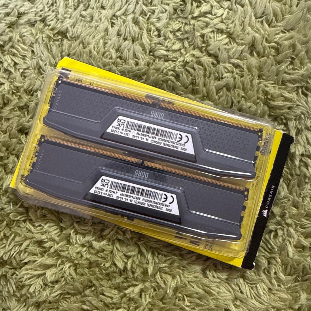 メモリー CORSAIR VENGEANCE DDR5 32GB 6000MHz