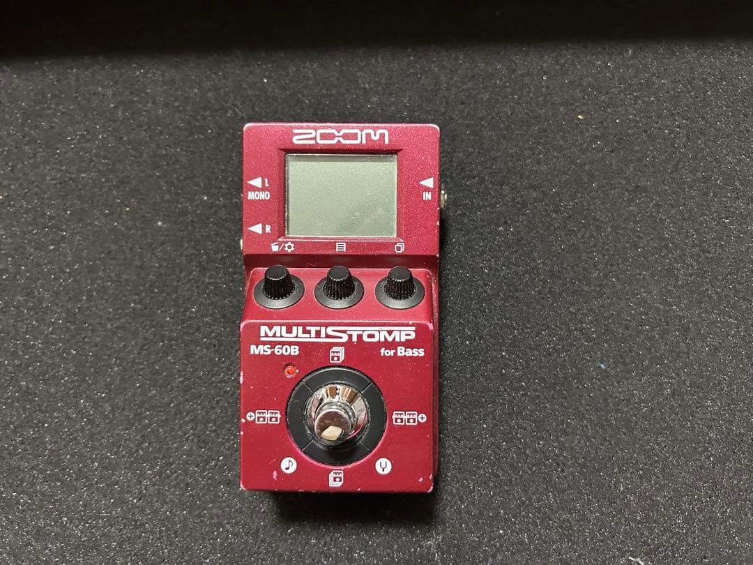 ZOOM MULTISTOMP MS-60B ベースエフェクター(箱つき)
