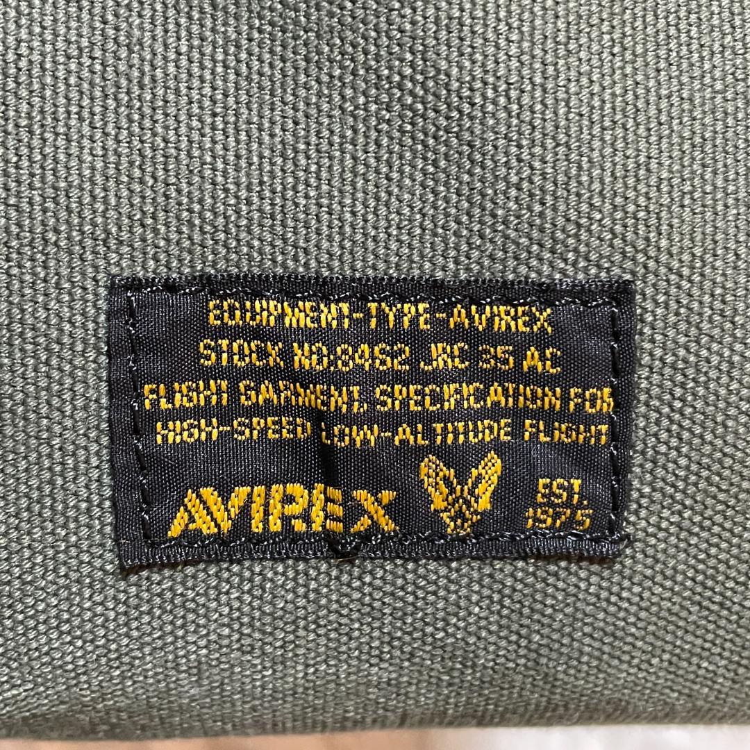 【美品】 AVIREX　ミニボストンバッグ　トップガン 限定モデル　EAGLE