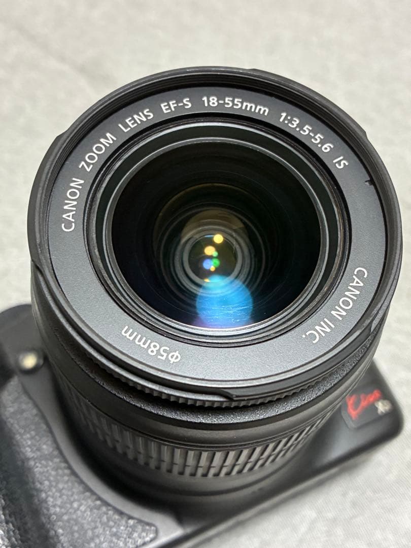 ⭐️完動⭐️キャノン Canon EOS kiss X3 & 標準&望遠ダブルレンズ