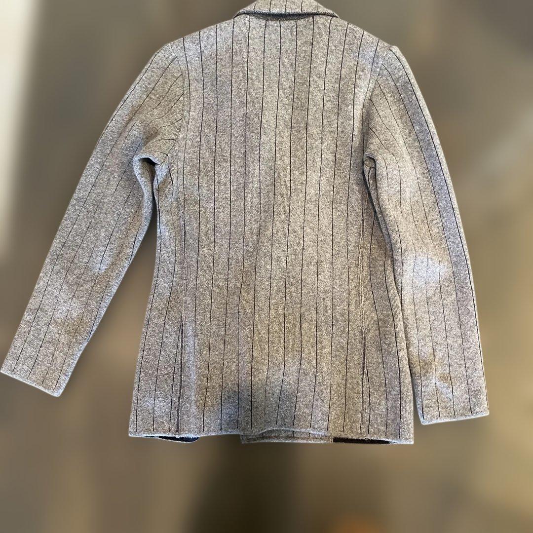 ラルディーニニットダブルジャケット美品