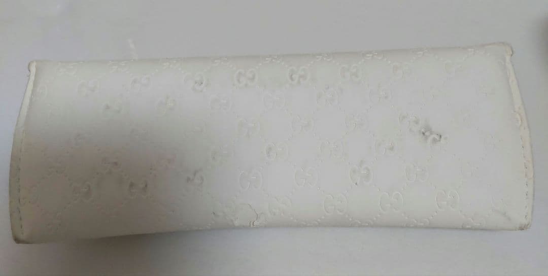 美品 GUCCI ベアー サングラス ホワイト シェリーライン