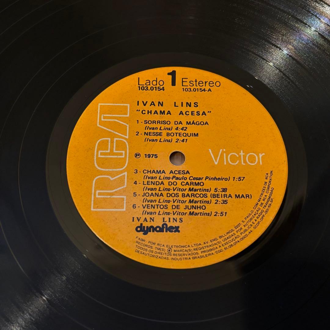 レコード Ivan Lins Chama Acesa レアグルーヴ ジャズ LP
