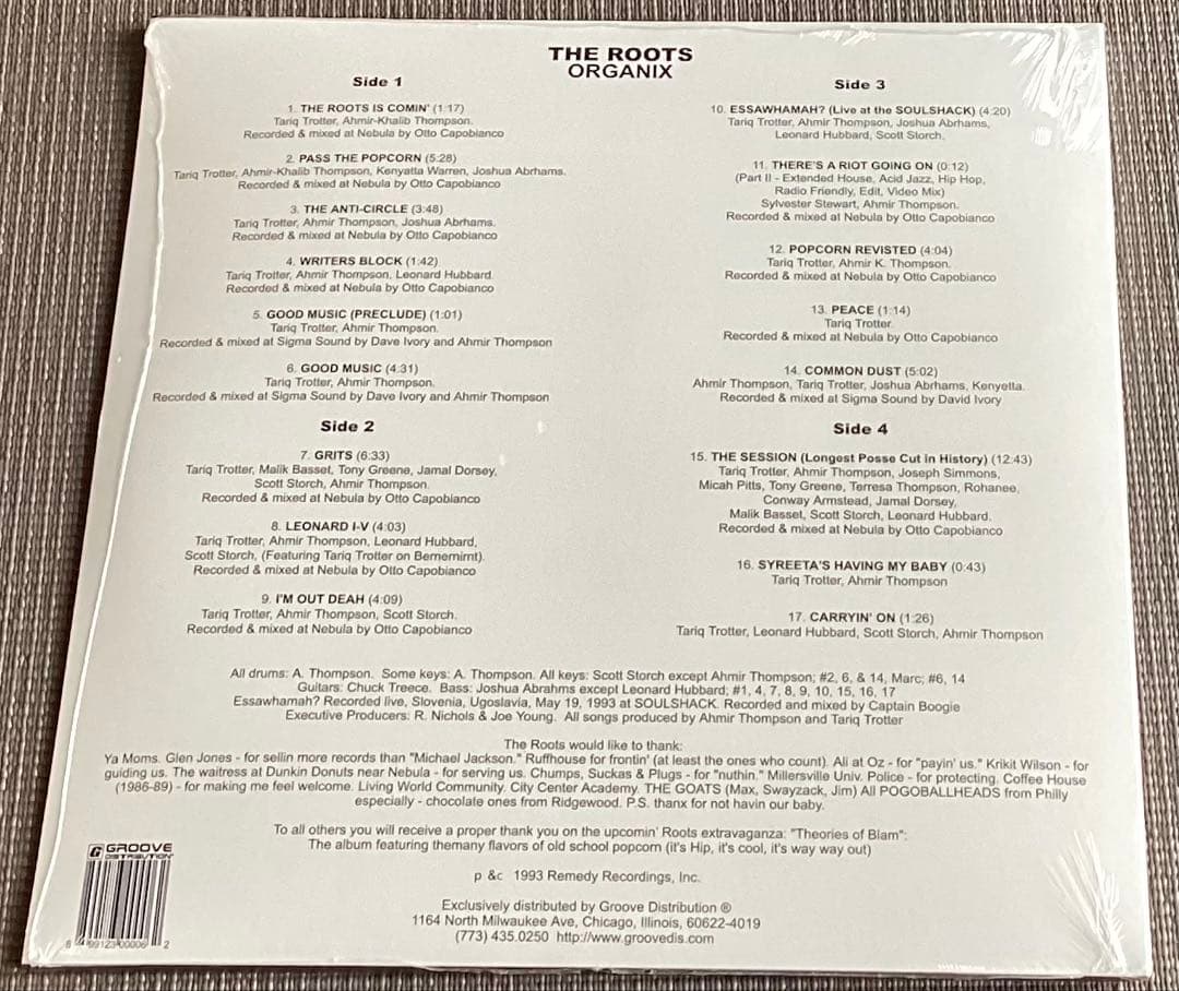 新品未開封 The Root's ORGANIX アナログレコード2枚組