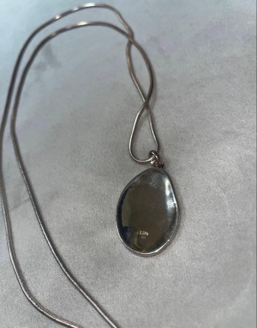 アクセサリー Llife STREAMLINE OVAL PENDANT