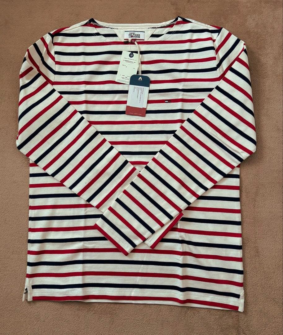   DENIM ストライプTシャツ 2枚セット