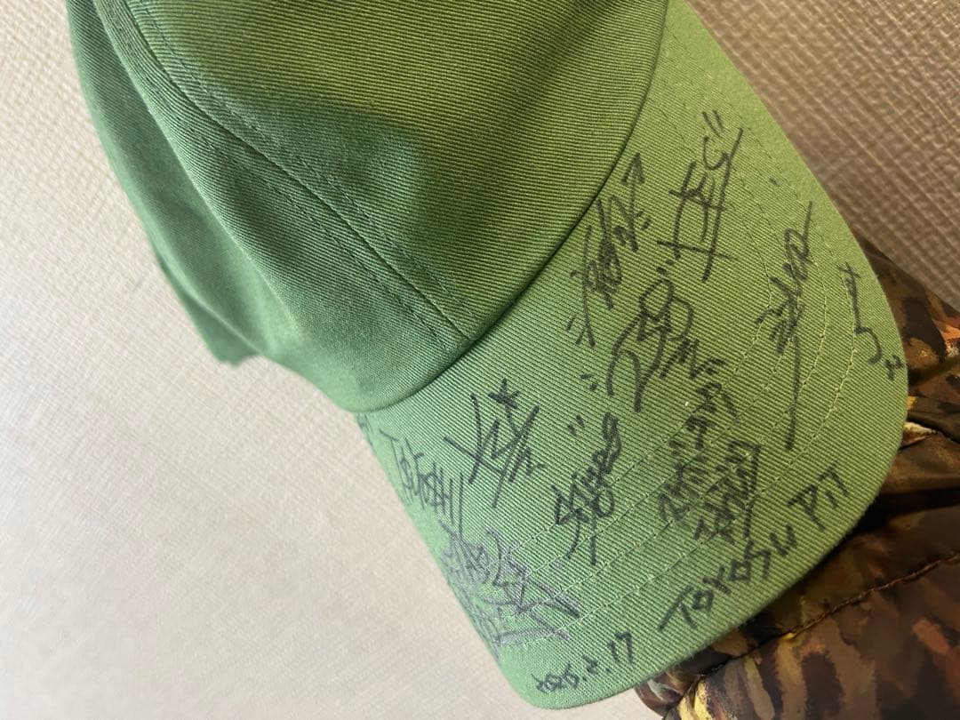RIP SLYME×DragonAsh SBK全員サイン入りキャップ 2026年
